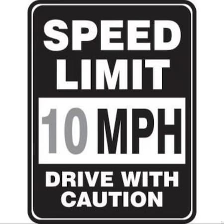 Accuform SPEED LIMIT SIGN SPEED LIMIT  MPH FRR32530RA FRR32530RA